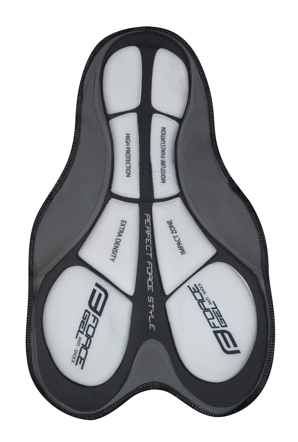 Force Pantaloni MTB F BLADE con fondello gel Nero