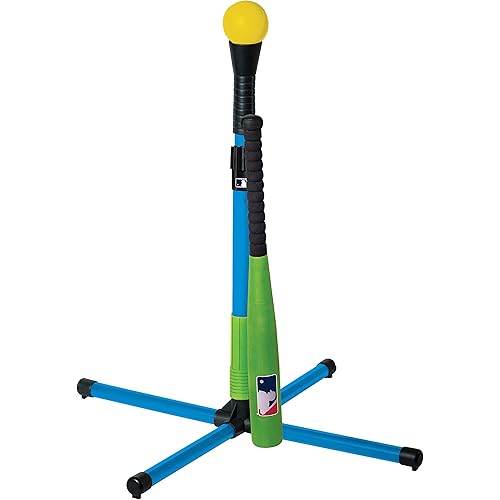 Franklin Sports Youth Batting Tee - Adjustable Height Plastic Training Tee for Kids + Toddlers - 23" to 33" Inches