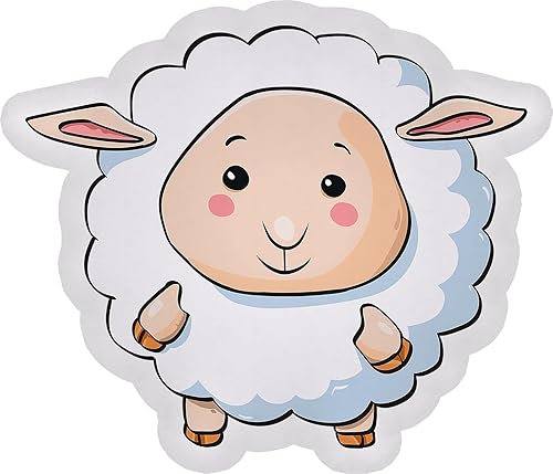 Miniatura 6 de Almohada con forma de elefante, bonitas almohadas, almohadas decorativas para dormitorio, niños, sala de estar y sofá de 12 pulgadas