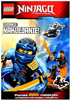 Paperback Lego Ninjago. Zadanie: naklejanie! [Polish] Book