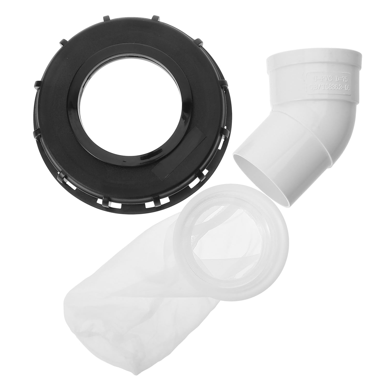 Couvercle pour réservoir d'eau de pluie robuste HOMSFOU avec filtre IBC Dn150 intégré