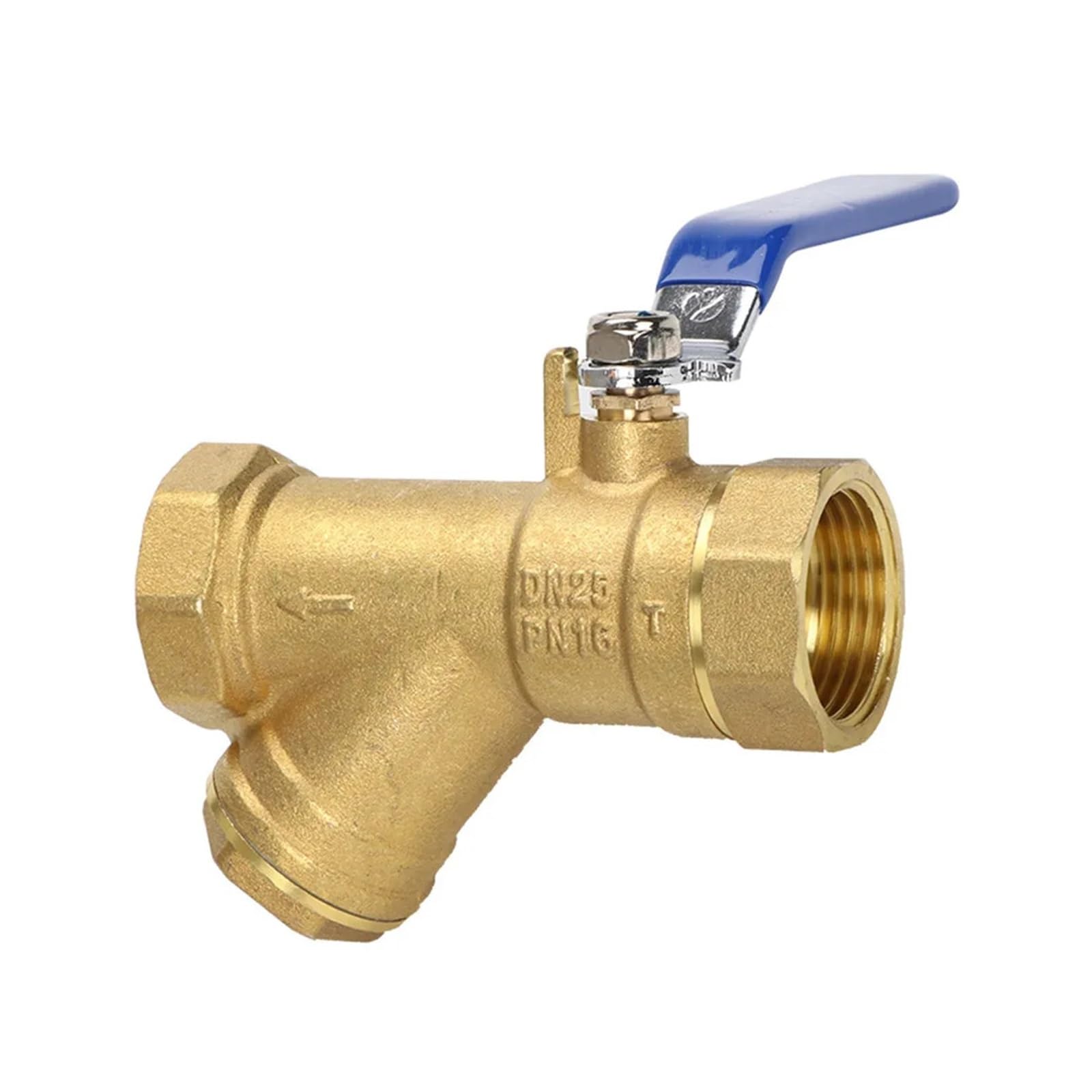 1/2" 3/4" 1" 1-1/4" 1-1/2" 2" Żeński Inline Y Mesh Strainer Gwinty Filtr Mosiężny zawór filtrujący Z uchwytem(DN50)