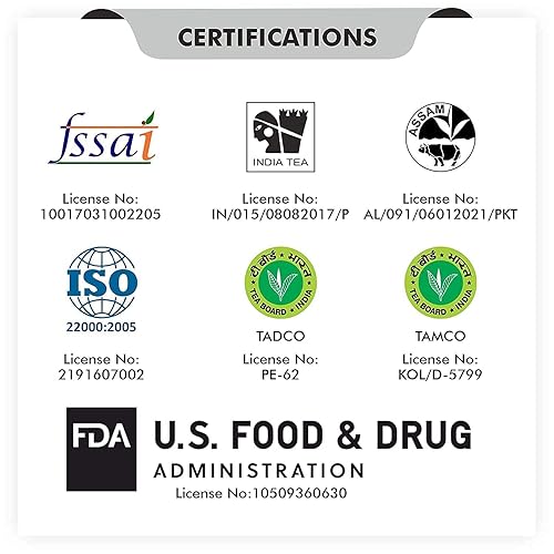 Miniatura 8 de Octavius Surtido de 5 muestras de té de hojas sueltas  Masala india, cardamomo, canela, kahwa de cachemira, té verde Tulsi, perfecto para el té y
