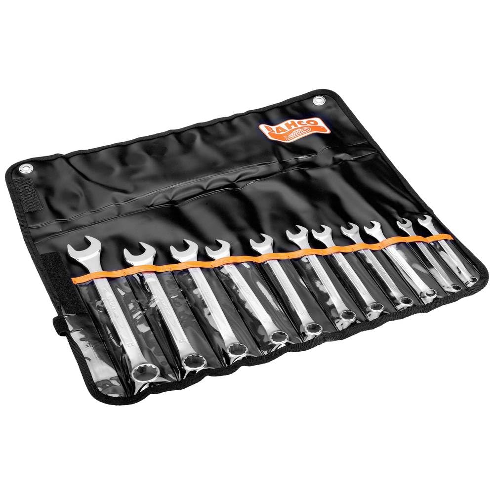 Orange Best Price Square Combination Spanner Set 111M/11T By Bahco