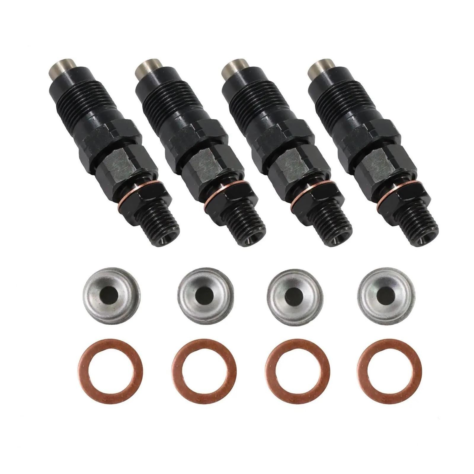 Gsdwwew One Color For Nissan For Navara Td27 D21 2.7L Diesel Injectors Engine Auto Repair Parts Fuel Fits 4Pcs 16600-43G23 Fuel Injector