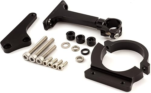 Miniatura 4 de FXCNC Racing motocicleta CNC amortiguador de dirección estabilizador amortiguador de montaje kit compatible con Kawasaki NINJA 600R 650R ER6N ER-6N