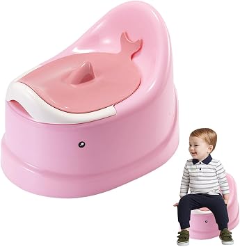 Potty Potty - Baby Toilet Training | Potty Training, Potty Potty Training, Potty Potty Training Potty Potty Potty Potty Seat, Multifunctional Mini Toilet Toddler Potty Training Potty for Girls Kids Potty Trainer, Stable Secure Oval Bottom Design, Ergonomic Baby Potty Seat, Toddler Toilet Seat Travel Out Outdoor
