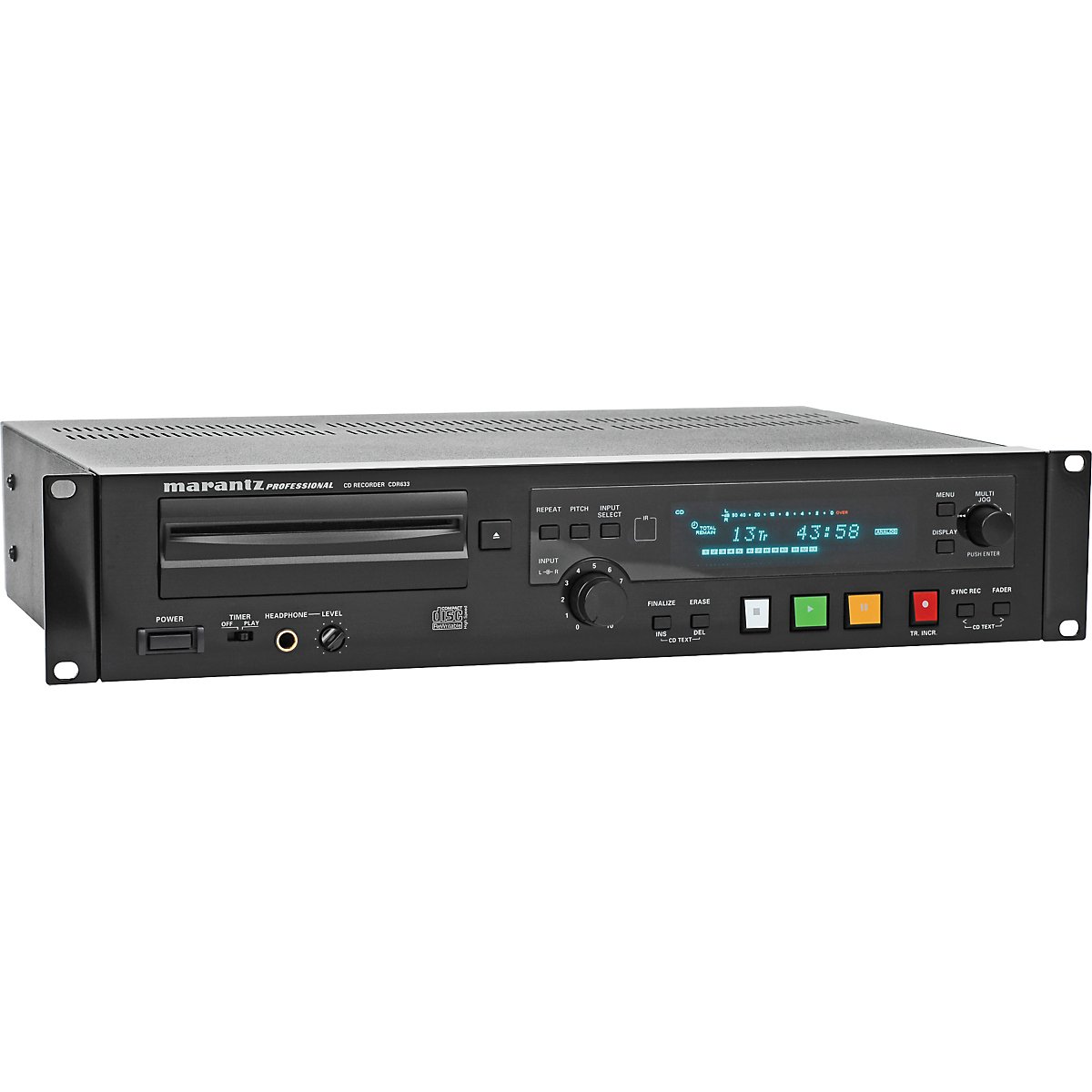 Marantz CDR633 Slot Loading Professional CD Recorder & Player