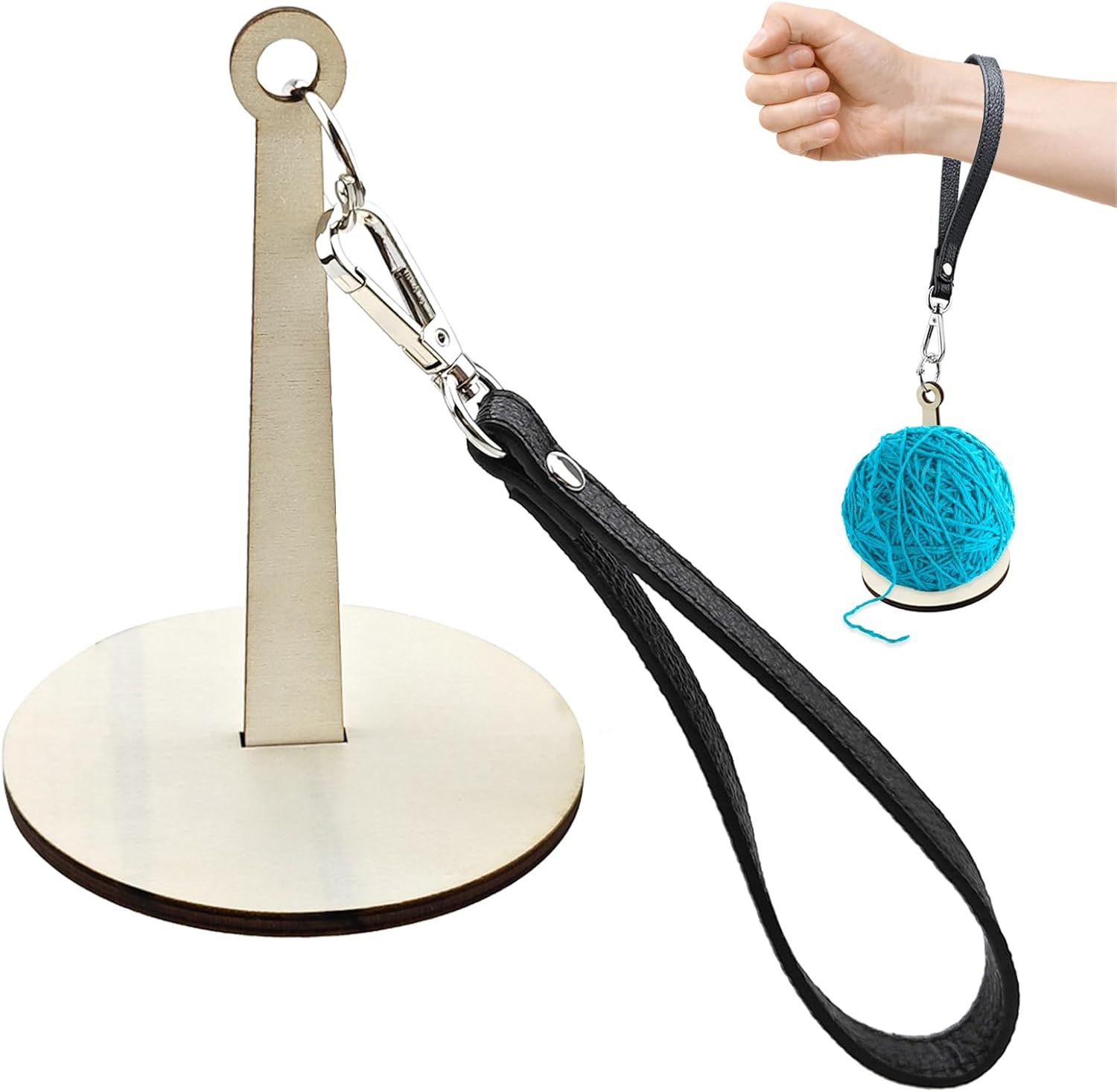 Portable Wrist Yarn Holder Yarn Storage Prevents Yarn