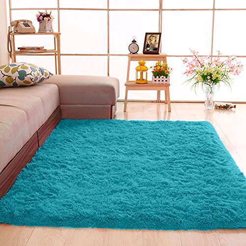 gdmgdr Ultra Soft and Fluffy Nursery Rugs 4cm High Pile Area Rugs