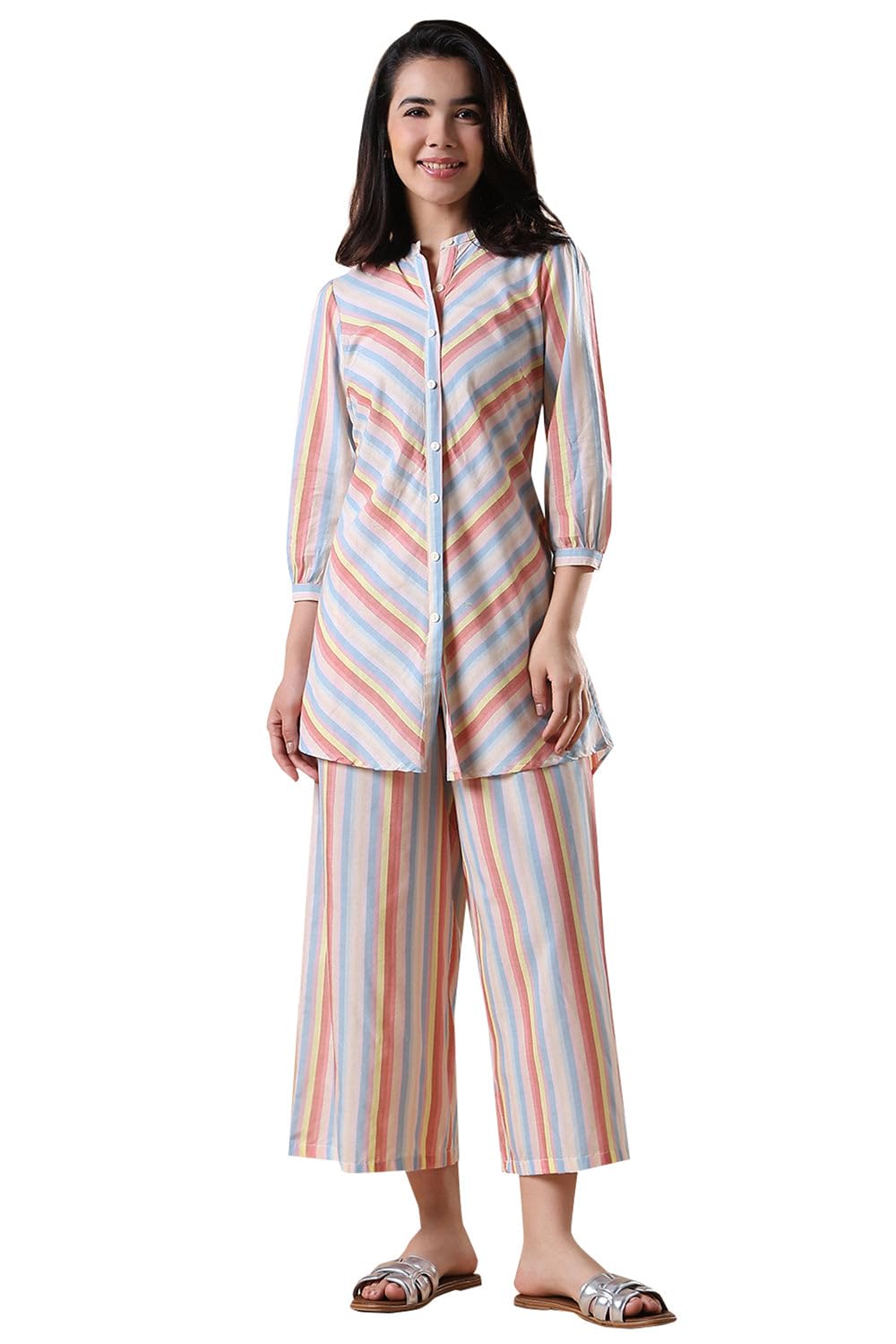 SHOWOFF Women's Multi Printed Co-ords Set -ON-832_Multi-image-36