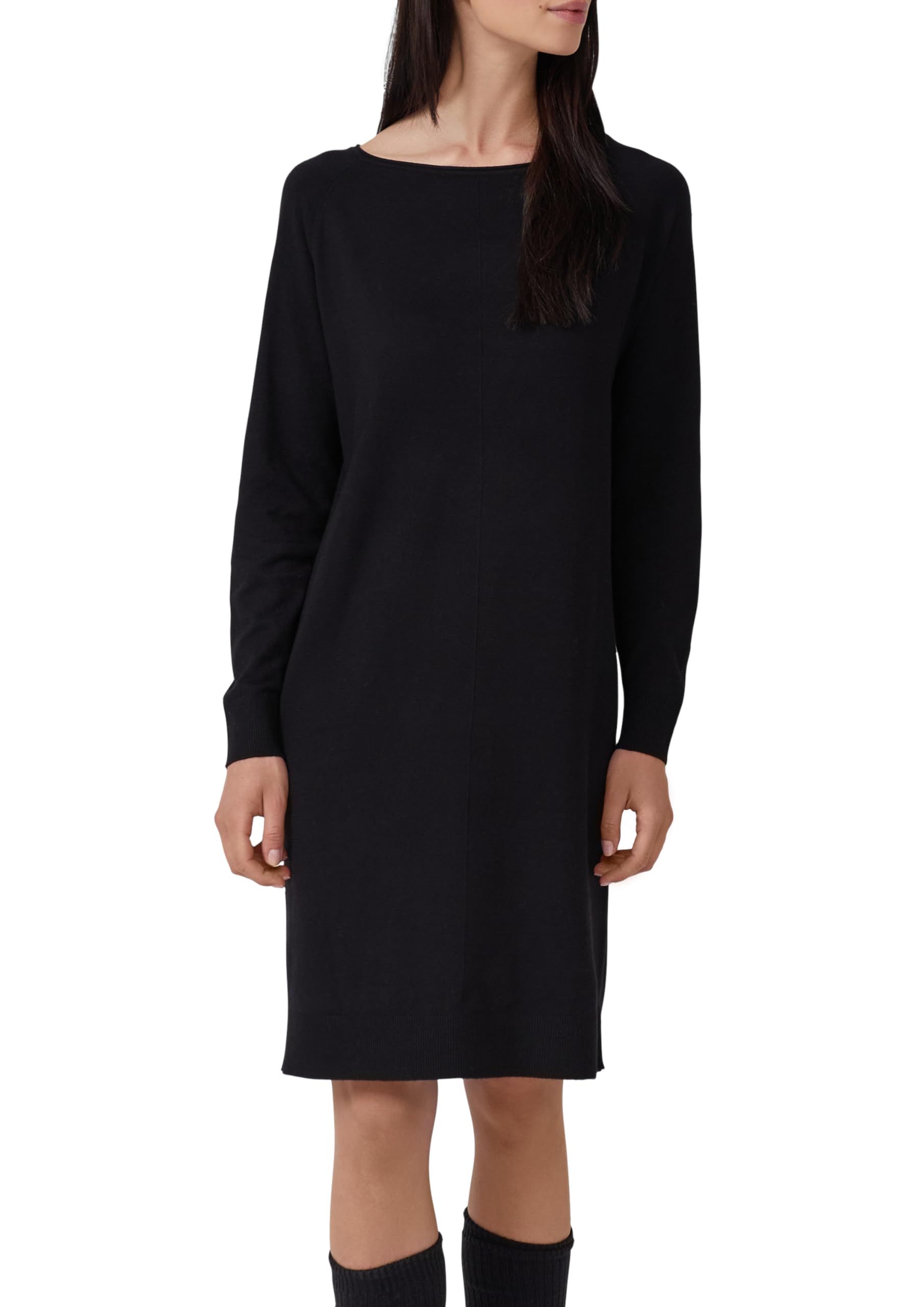 s.Oliver Weiches Feinstrickkleid aus Viskosemix