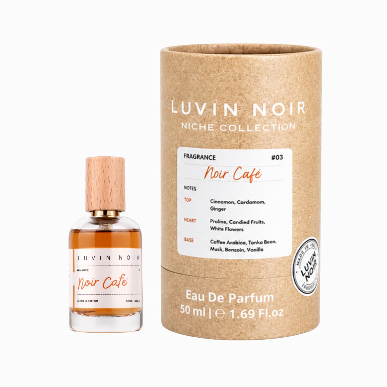 Noir Café Extrait de Parfum | Unisex Coffee Vanilla Fragrance | Arabica Coffee, Tonka Bean, Musk & Vanilla | Long Lasting Luxury Perfume 50ml-image-15