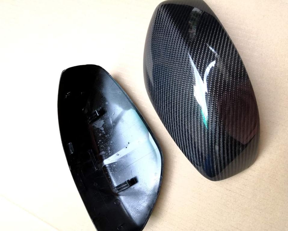 New Carbon Fiber Mirror Cover Compatible with Inifniti G37 2008-2013 (G37 Coupe, Mirror Housing)