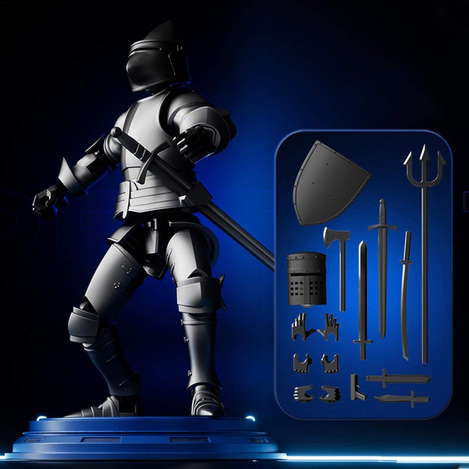 Amazon | KJOET 鎧を着たロボットアクションフィギュア、T13