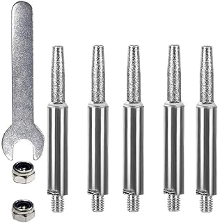 Nagris Chainsaw Sharpening Stone Grinding Rods Woodworking Chainsaw Accessory Tool Resistance Grinding Tools Grinding Tool