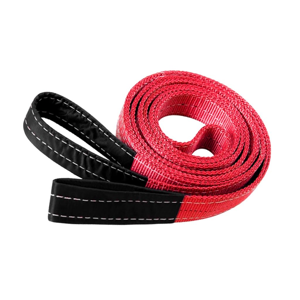 Sangle de levage et de levage durable, sangle de levage plate pour grue, 2 tonnes, 1 à 10 mètres, double boucle en tissu, sangle de levage et de levage industrielle, corde de remorque, 2 t à ,2t-4M