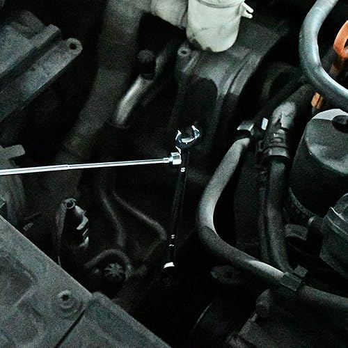 Miniatura 5 de Herramienta magnética de recogida – Herramienta telescópica de recogida magnética de 24 pulgadas, barra recuperadora flexible para desagües de