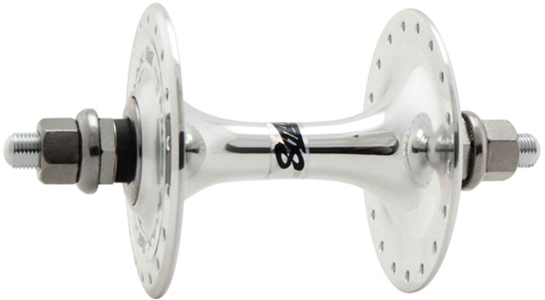 Suzue Pro Max SB track front hub, 100x32h, silver - 30279
