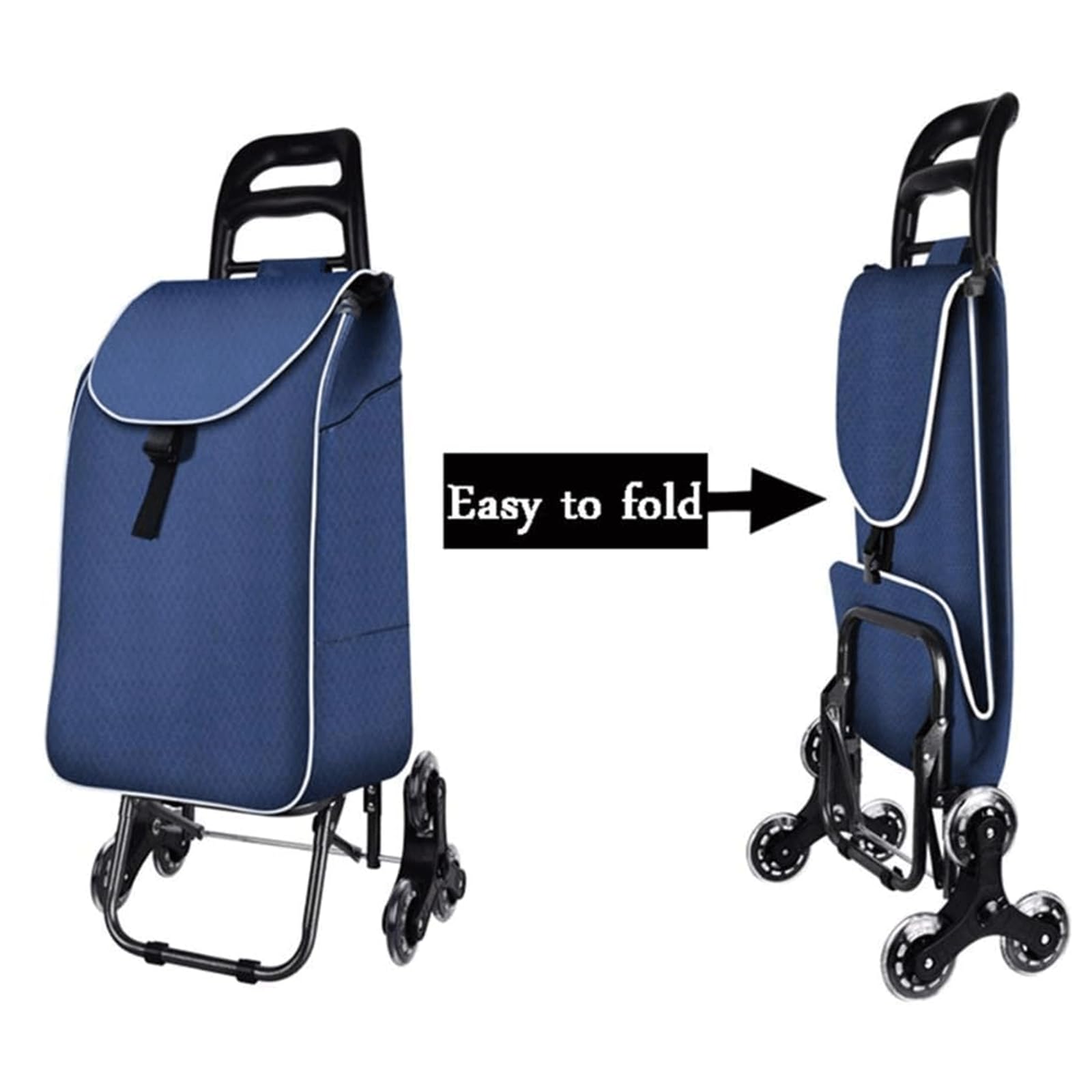 Wózek na zakupy Wózek na zakupy Lekki wózek na zakupy Składany wózek na zakupy Dom Protable Shopping Hand Truck Climb Stairs Hand Truck Koszyk spożywczy Oszczędność miejsca