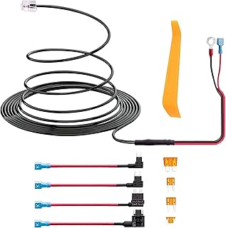 Radar Detector 10ft Hardwire Kit for Escort Valentine One Uniden Beltronics | 4 Sizes of Tap a Fuse included | Quick Connection Plug and Play