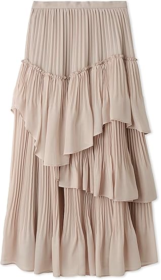 Amazon.co.jp: ボリュームティアードスカート SWFS245104CGRY0