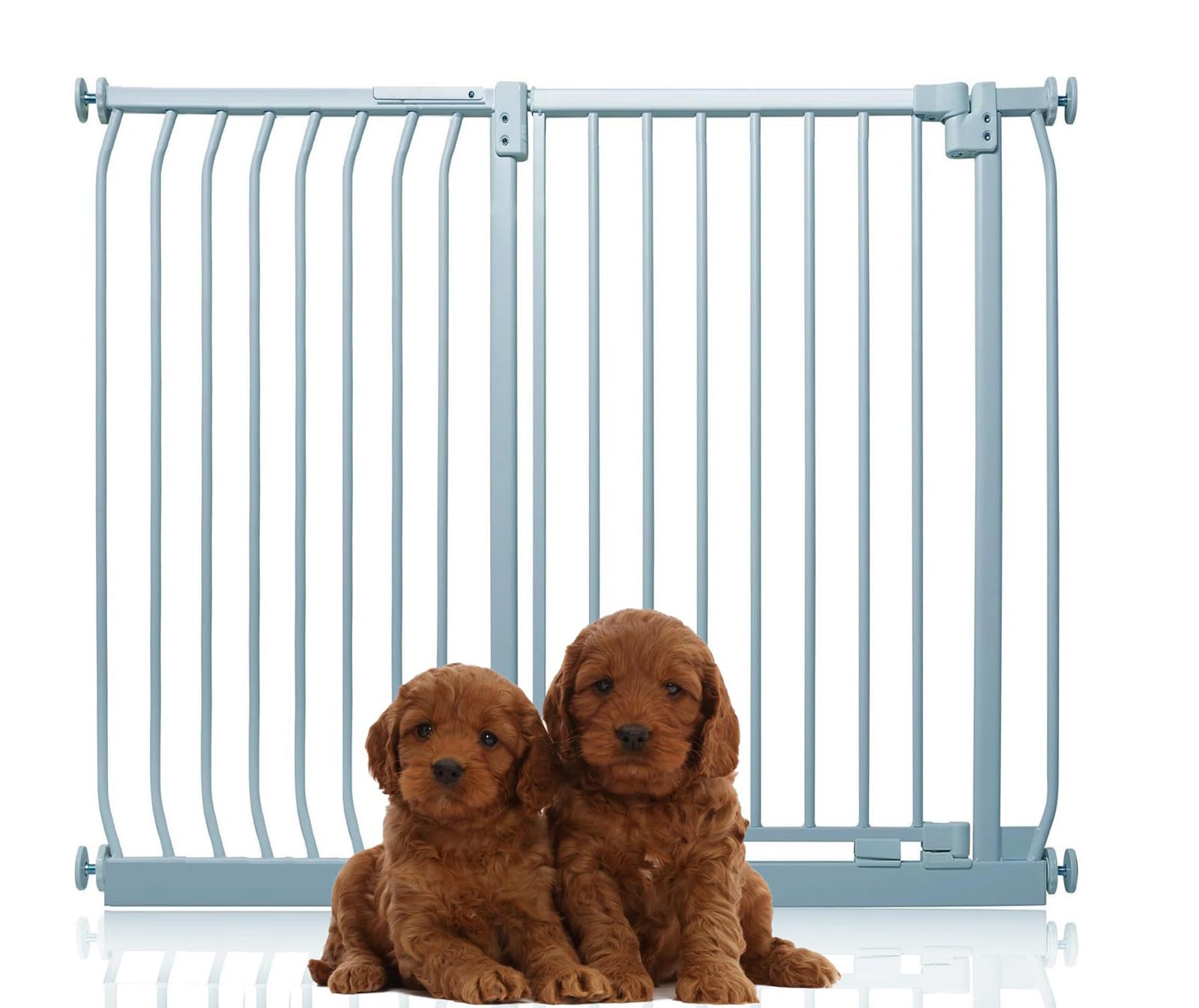 Bettacare - Pet Gate - Extra Tall - 125cm-134cm - Grey - Pressure Fit