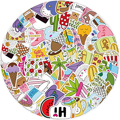 50枚セット カワイイ カートゥン 落書き ステッカー かわいい アニメ おしゃれ 防水 トレンディ 漫画 アウトドア DIY スーツケース ギター 車 バイク 自転車 水筒 ヘルメット パソコン 携帯 ノート