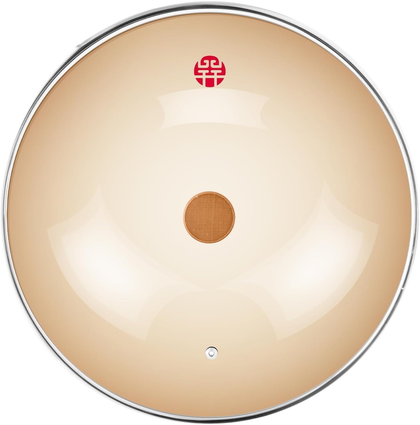 WANGYUANJI Round Tempered Glass Lid - Versatile Glass Lid for 13.4 Inch Skillets, Pans, and Dutch Ovens - 13.4Inch 34cm/13.38inch