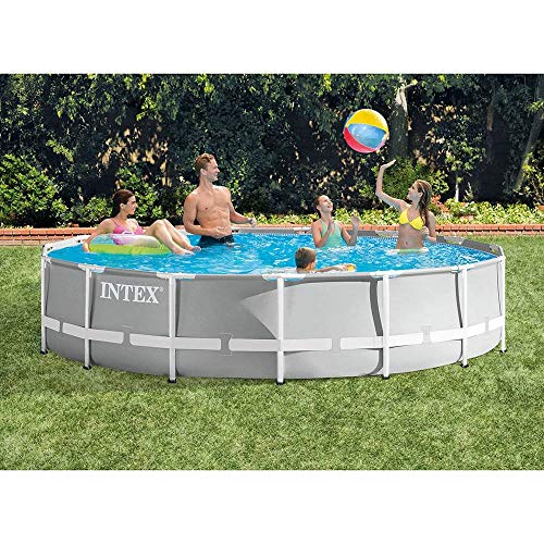 INTEX 28733EH 15ft X 42in Frame Set Prism Pool, blue, Above-Ground Pool
