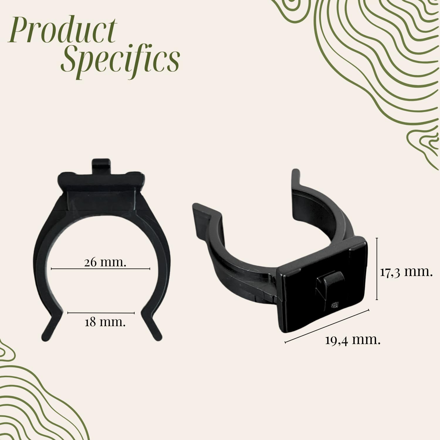 40 Stück Sockelleisten Haken 27mm - Universal Clips Für Küchenmöbel & Verstellbare Füße