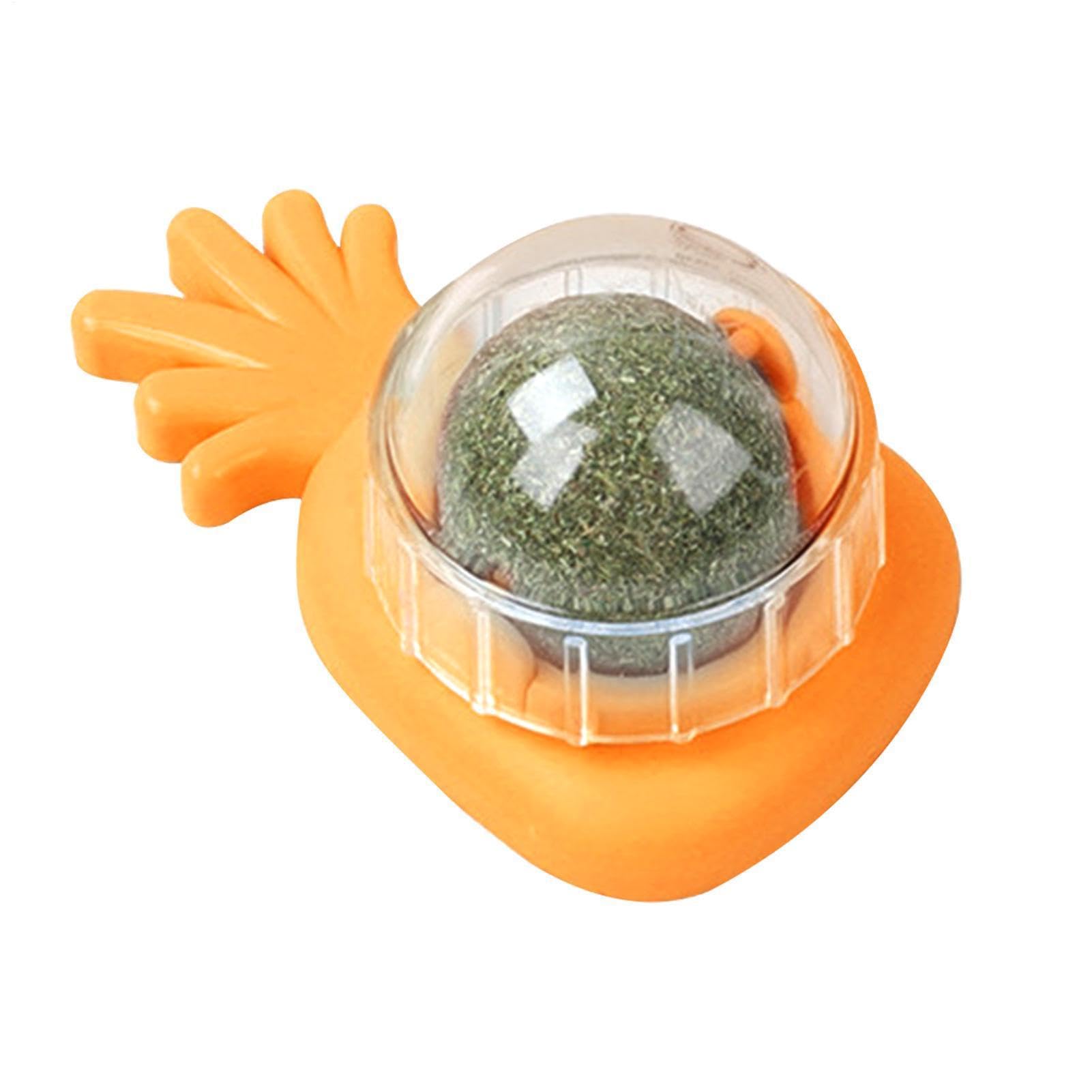 Catnip Balls For Cats, Wall Cute Shape Interactive, Cat Mint Dangling Wall