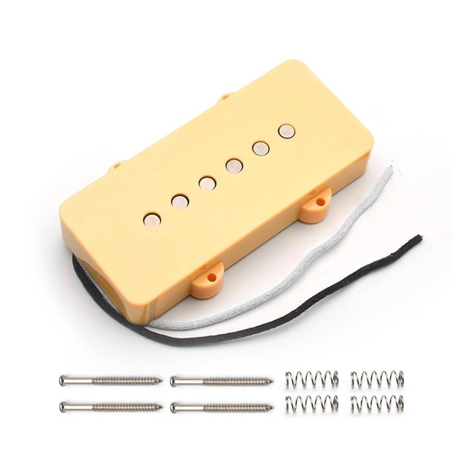 Professioneller Alnico 5 Retro Single Coil 6 Saitiger E Gitarren Tonabnehmer N 8.1 KB 8.8 K(Yellow N and B)