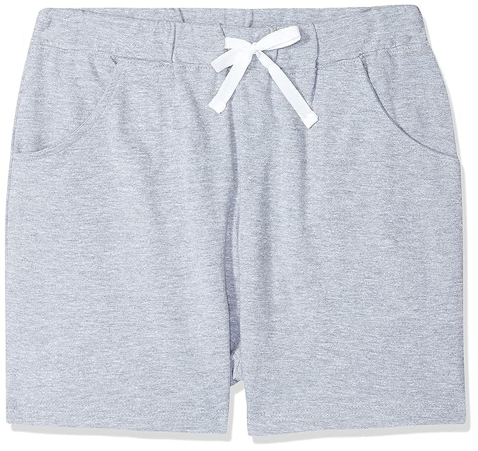 Image of Cloth Theory Premium Cotton Shorts for Girls - Regular Fit Pocket Shorts for Girls Pack of 2