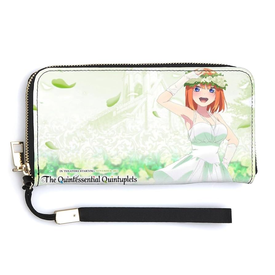 w*a様 五等分の花嫁　中野四葉　財布 五等分の花嫁_本革財布