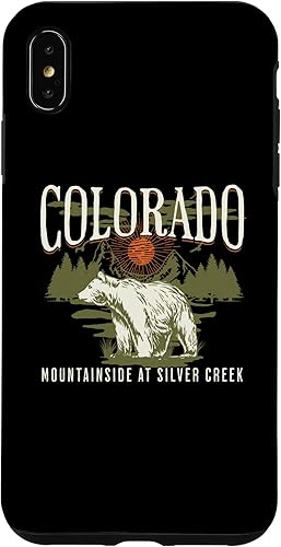 Miniatura 1 de iPhone XS Max Colorado Mountainside At Silver Creek Bear Case