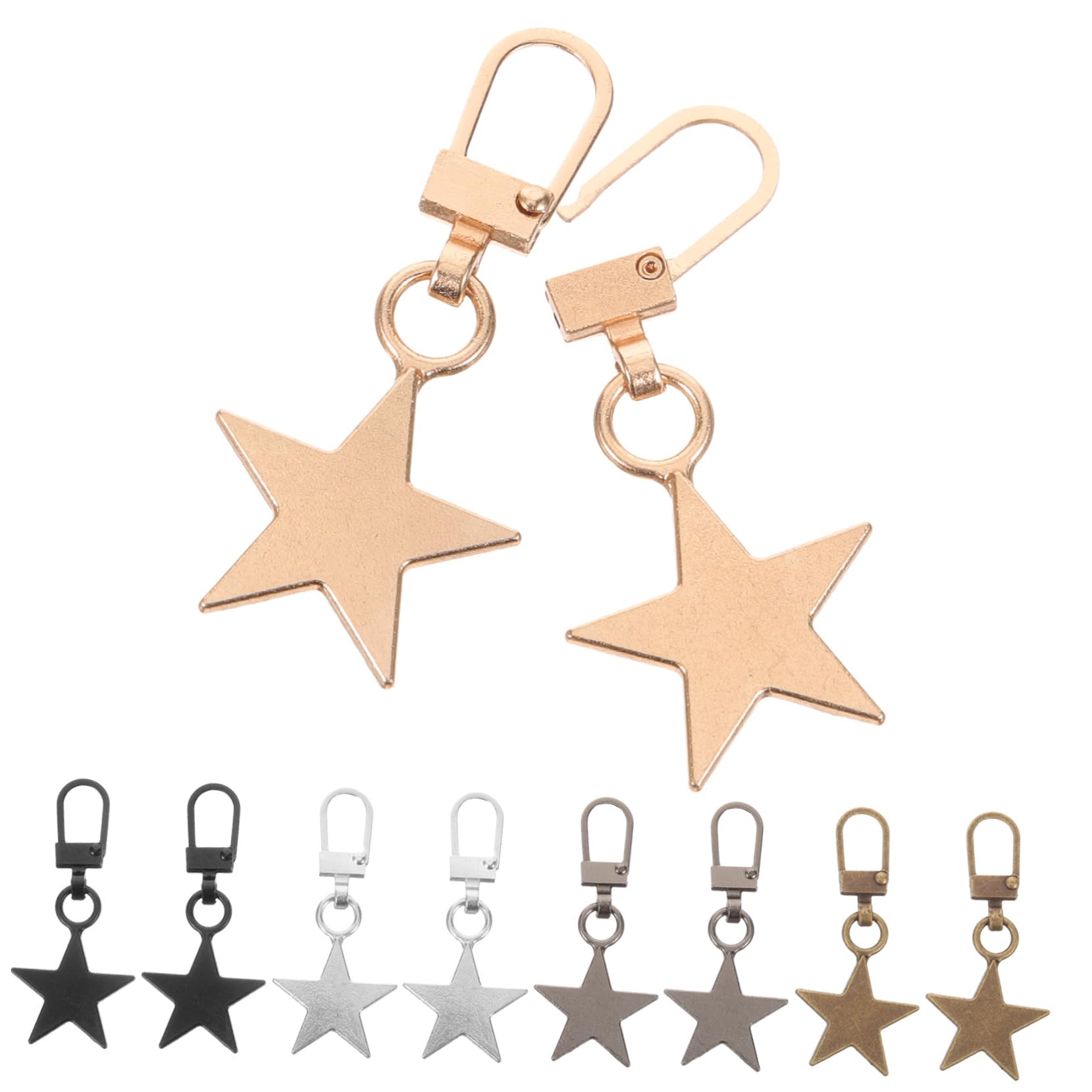 CIMAXIC DIY Zipper Slider Replacement Pcs Strong Zipper Pulls for Shoes Backpacks Luggage Coats Easy Install