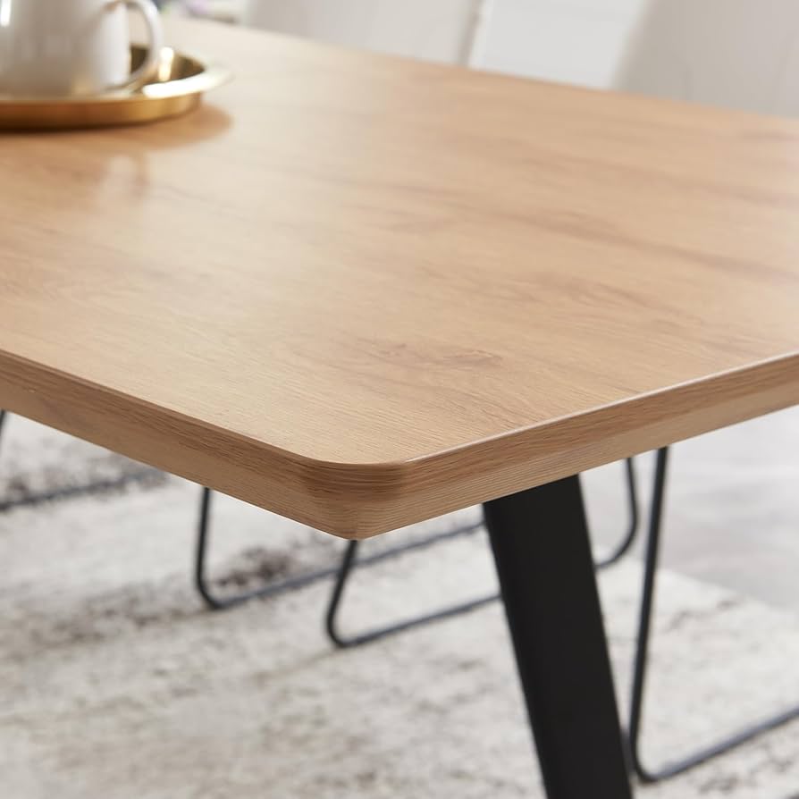 Amazon.com - ZckyCine Modern Mid-Century Dining Table and