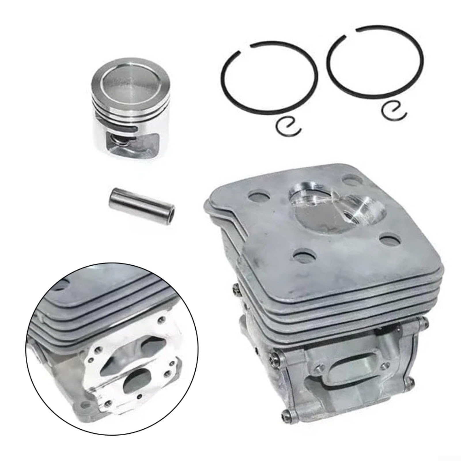Kit piston cylindre débroussailleuse 345FR 545F 545FR 545FX aluminium remplacement