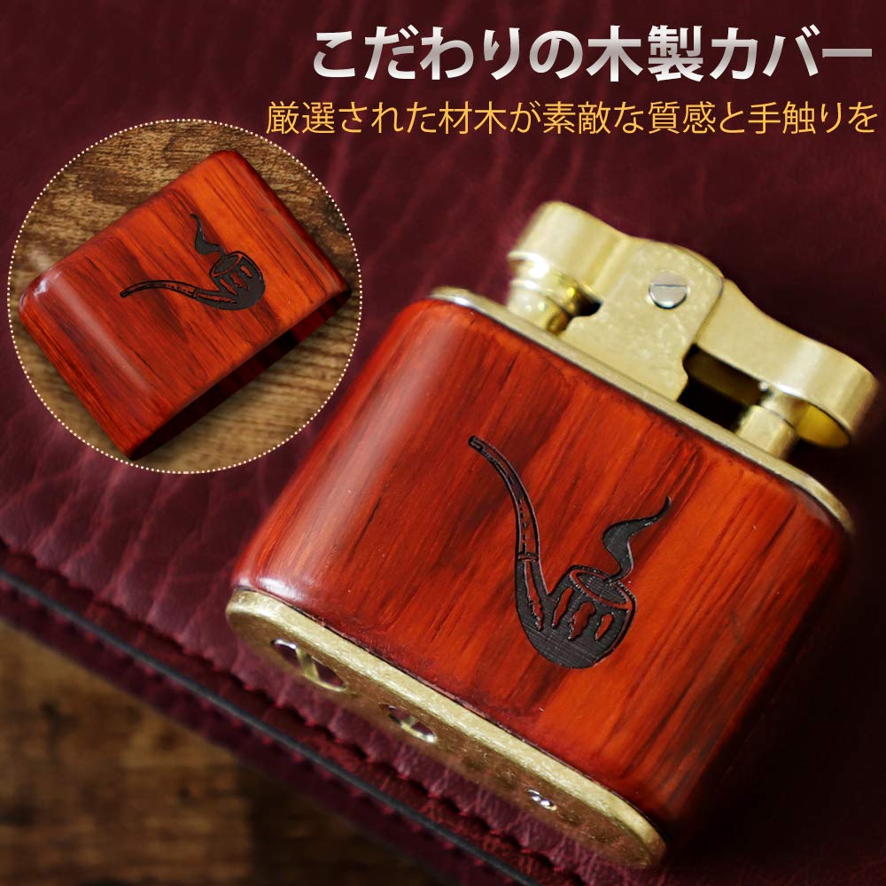 Amazon.co.jp: オイルライター DEWEL レトロ 復古 小型 灯油ライター 