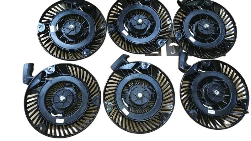 Arrancador de Retroceso con trinquete de Varilla de Hierro, Compatible con DOV DOV700 DOV750 793470 7989009 593958, Repuesto de Arranque Manual para cortacésped