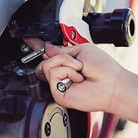 Vista 7 de Gy6 Kit de pernos de escape y juntas para scooters de 50 cc, 125 cc, 150 cc, ATV, ciclomotor, cuatrimoto, 4 ruedas, dune buggy para 10 piezas