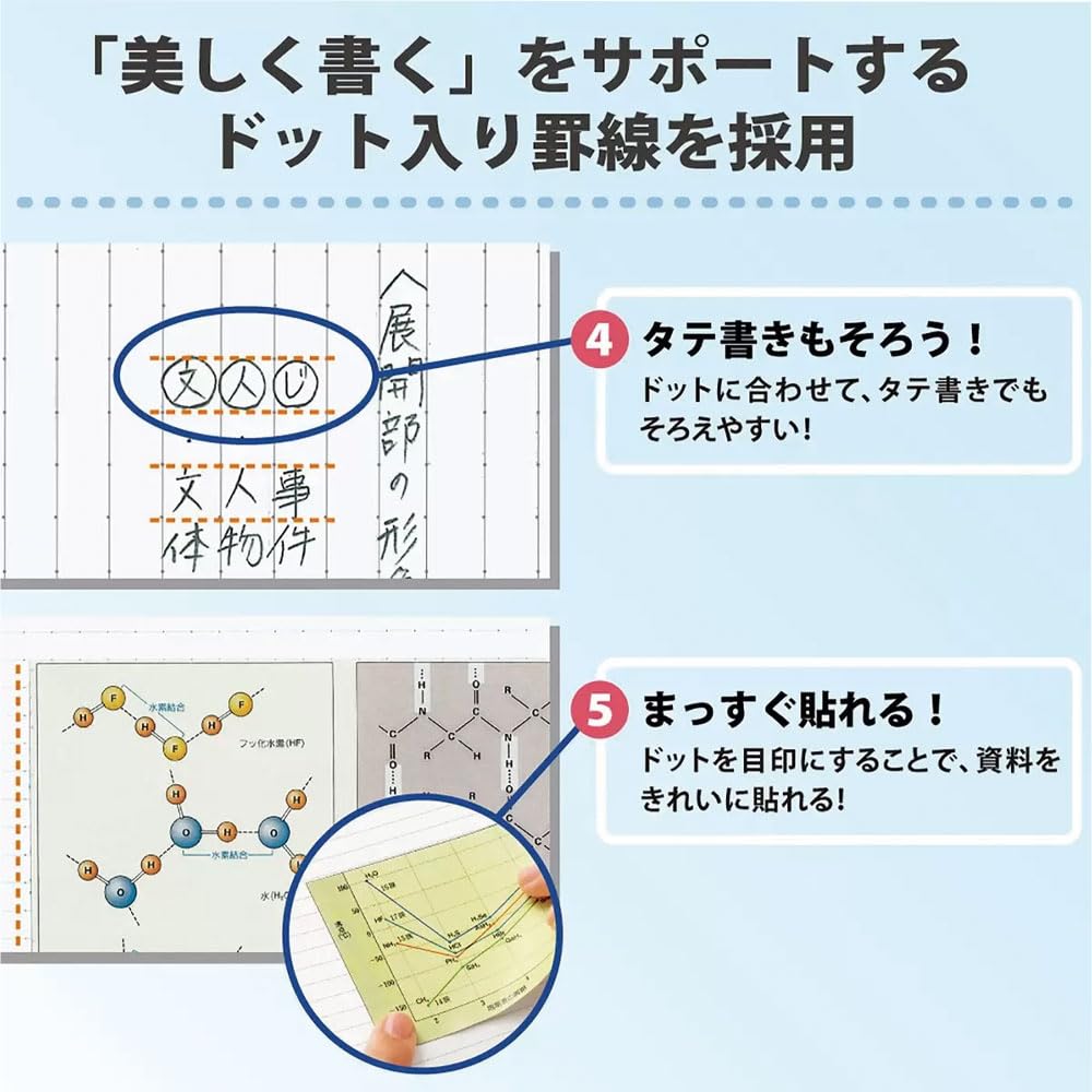 ［3021］A4ノート　40枚　A罫　10冊×8パック　合計80冊 41mYf5tqbbL.jpg