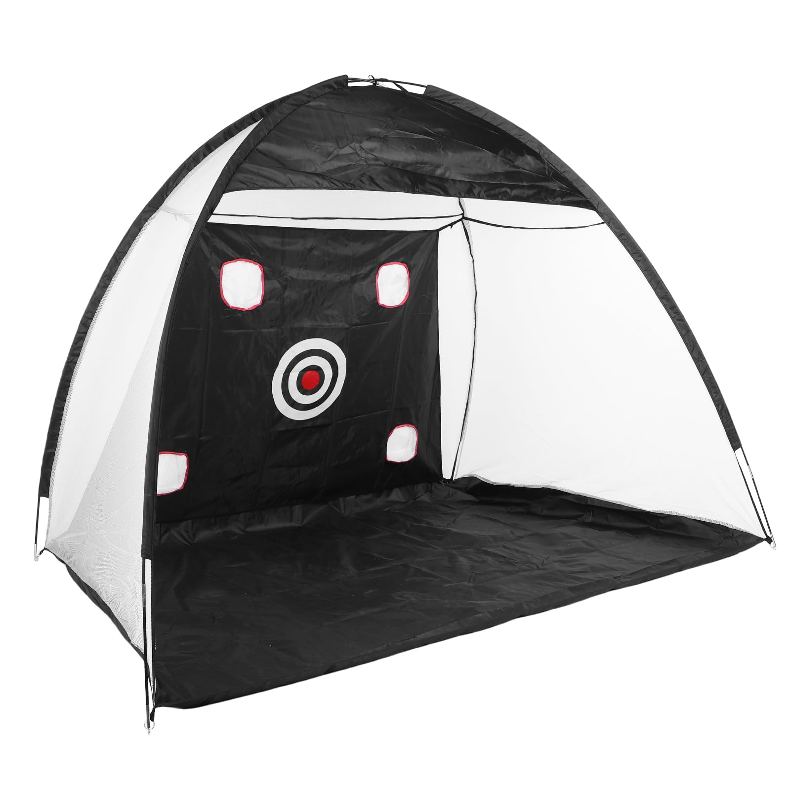 Red de Práctica de Swing de para Exteriores, Triple Red de Entrenamiento de Césped Plegable, Red de Objetivo Multifuncional, Duradera Y de Fácil Instalación 10 x 7 pies