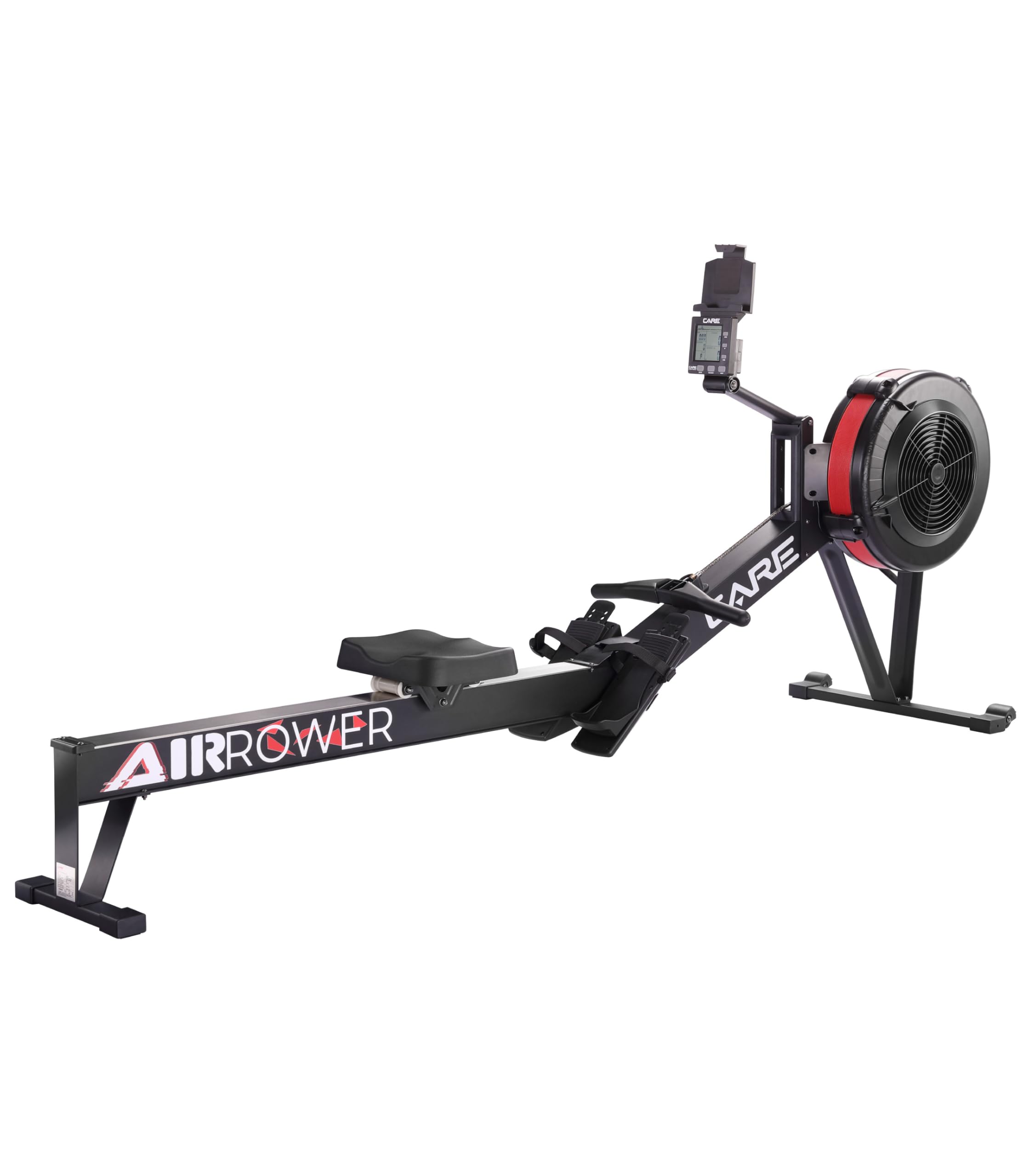 Care Fitness - Rameur d'Appartement connecté - AIR Rower - Tirage Central à Chaî