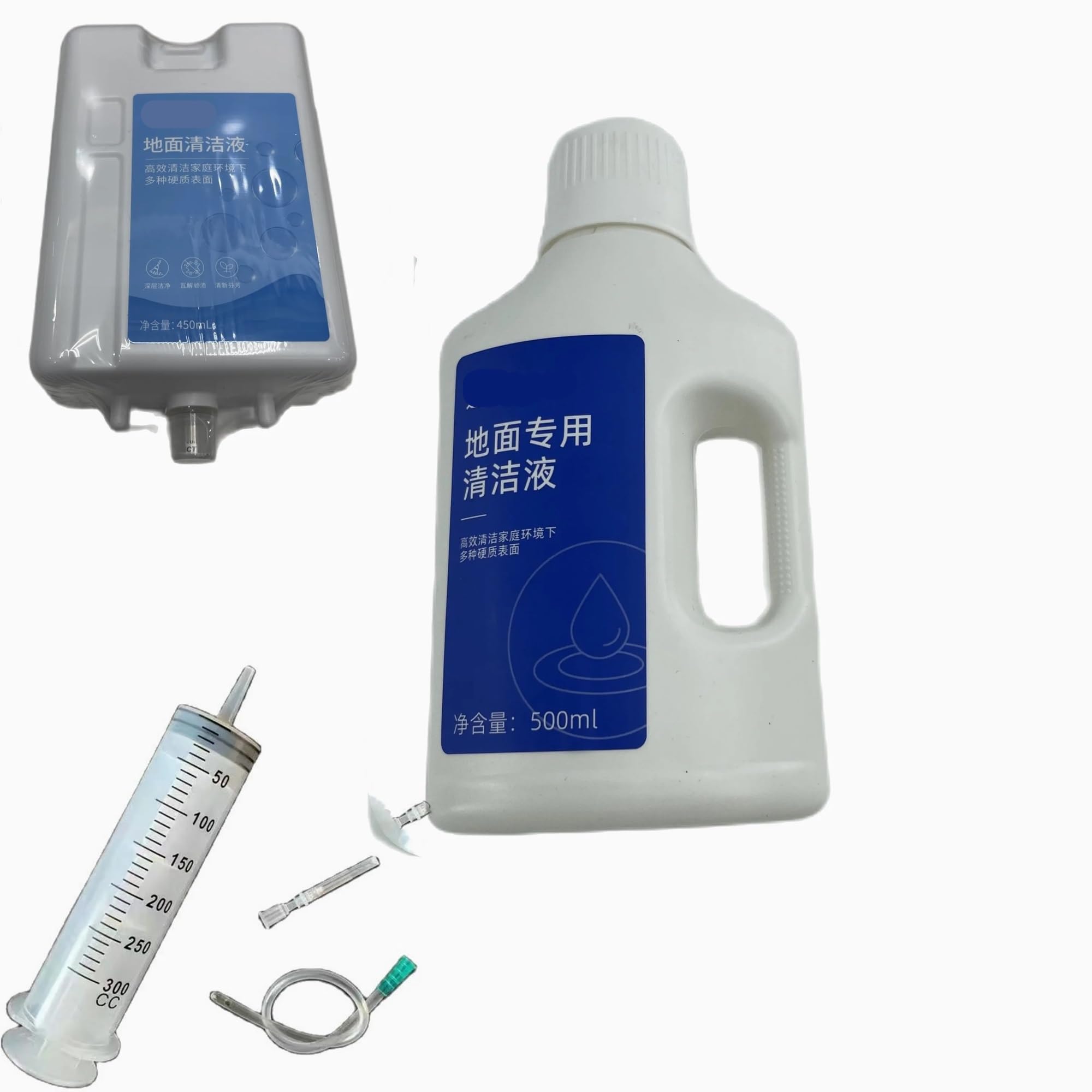 ZJMBGDSF Special Floor Cleaner 450ml，Compatible For Dreame，L20 Ultra L30 Ultra(Package 4)