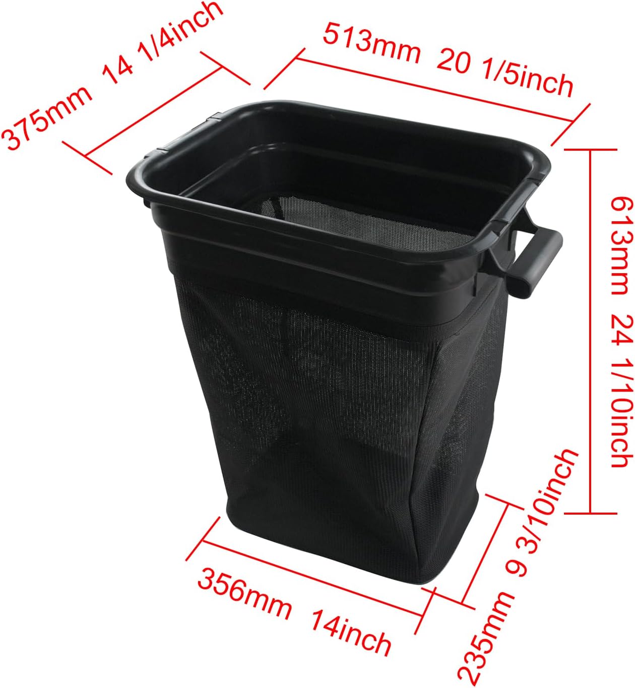 2x 532400226 Universal Grass Catcher Bagger Container Compatible with Husqvarna AYP Craftsman Poulan Weed Eater Lawn Mower Tractor 30”–61” Decks Dual Triple Bag Collection System Rep 400226 960730028