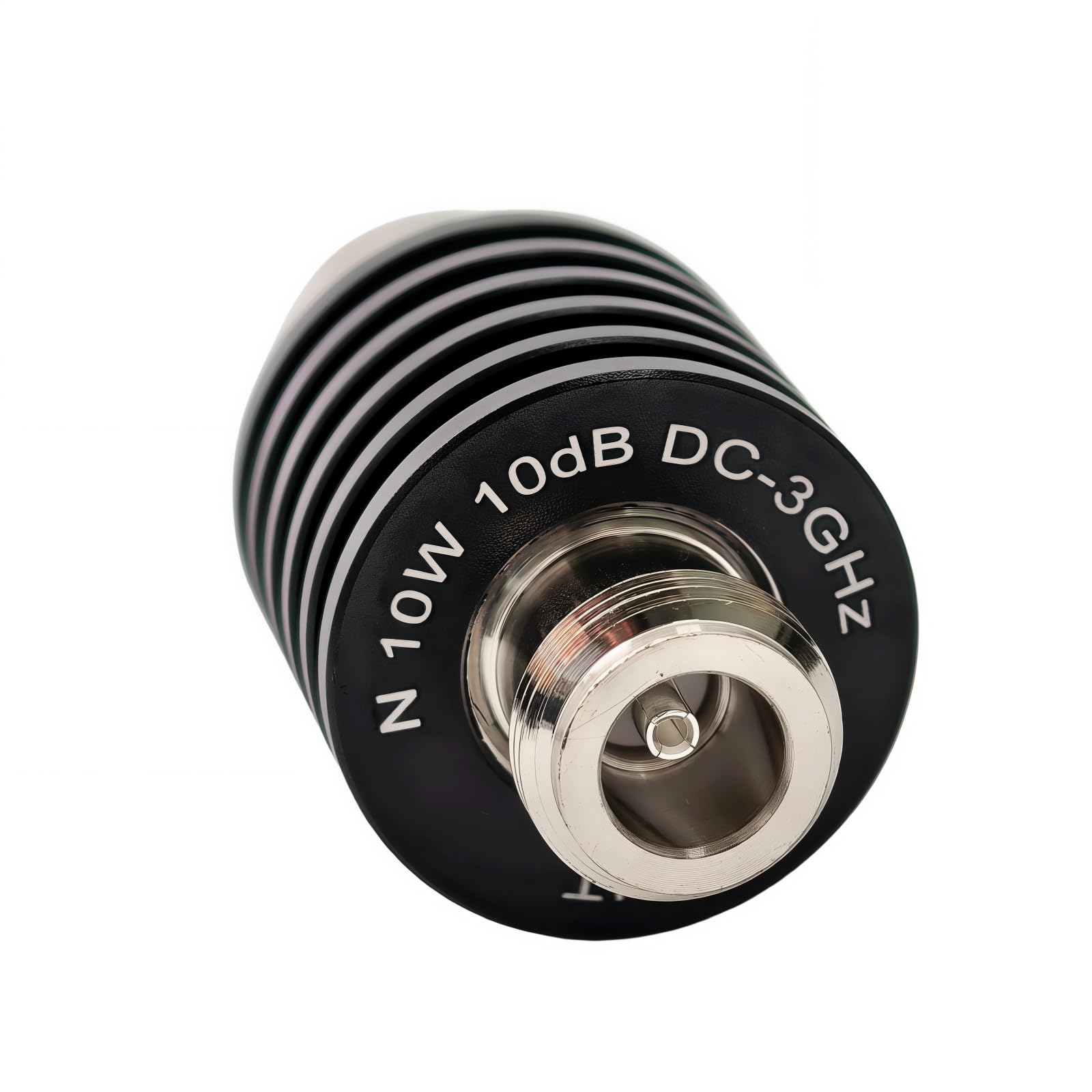BECEN 10 Watt 10dB Atténuateur Fixe de Type N – 10W 3 GHz RF Connecteur N 50 Ohm (10dB)