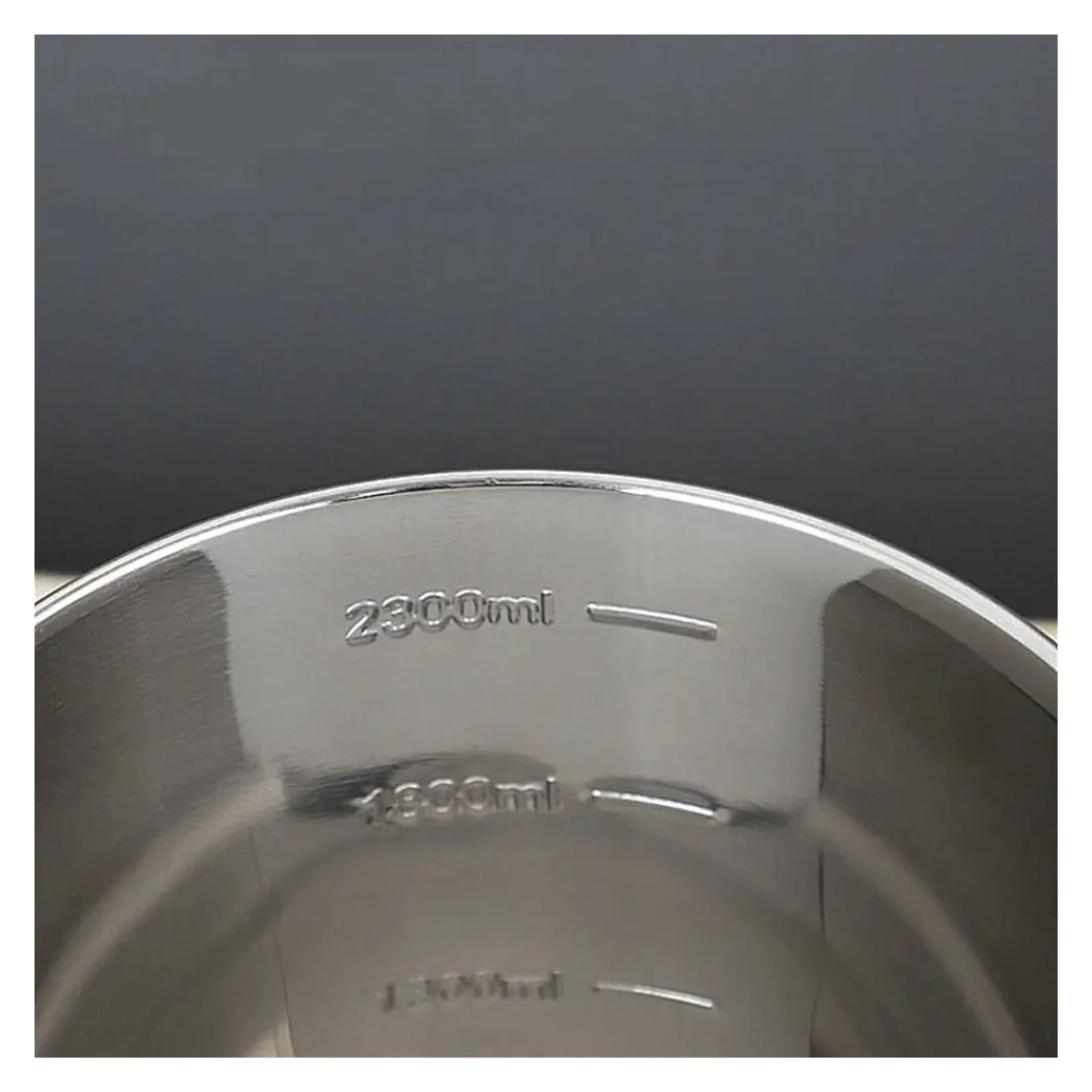 Aufbewahrungsbehälter aus 304 Edelstahl, 520/1000/1600/2500ml | Auslaufsichere Getreidebox, luftdichter Behälter mit Skala, silber, 1pc(1600ml)