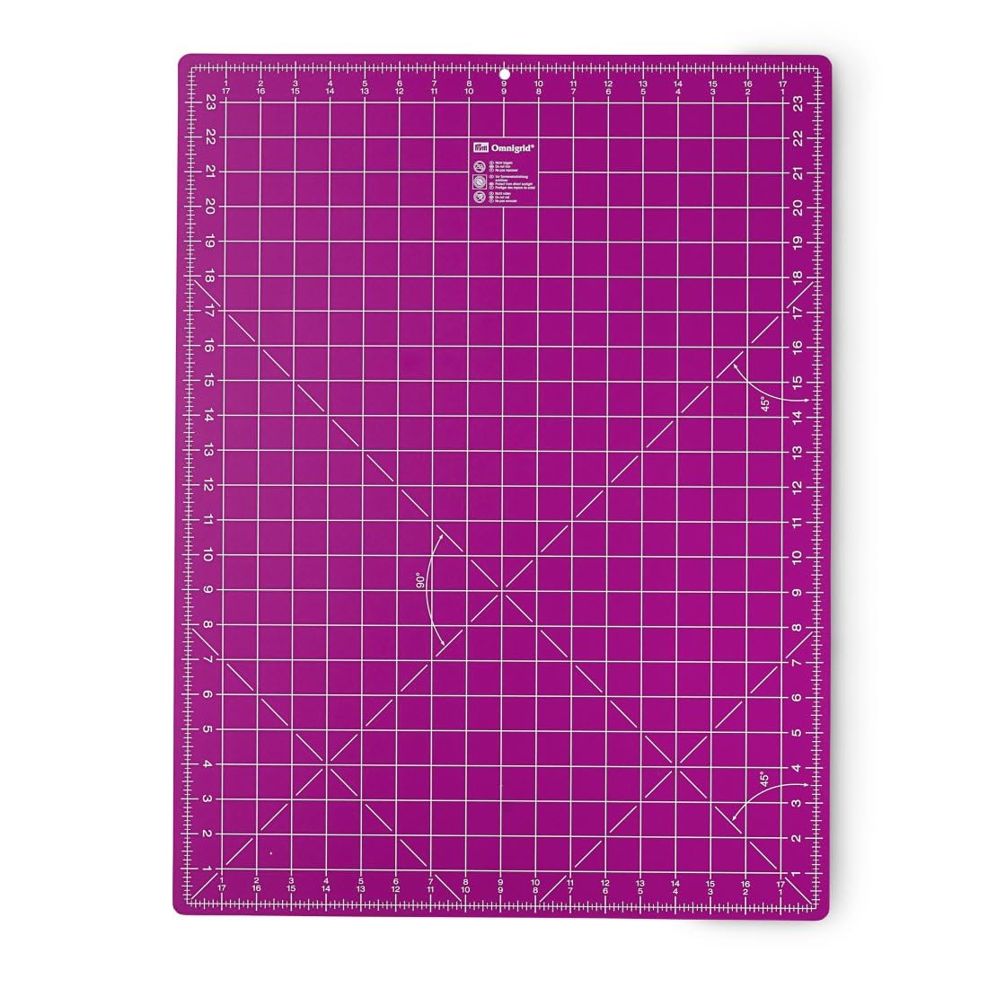 Prym Cutting Mat, Synthetic Material, Pink, 60 x 45 x 0.2 cm